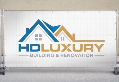 bedrukte omheiningshoes in de vorm van een spandoek