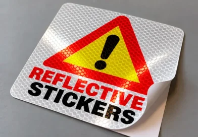 Reflecterende stickers met eigen opdruk